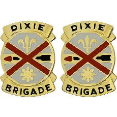 31st Chemical Brigade Unit Crest (Dixie Brigade)